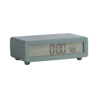 Budík Berlín LCD s nabíjačkou Karlsson KA6156GR, zelená